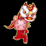春节动漫牛形象