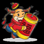 春节动漫牛形象