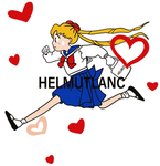美少女战士 女孩  印花图案