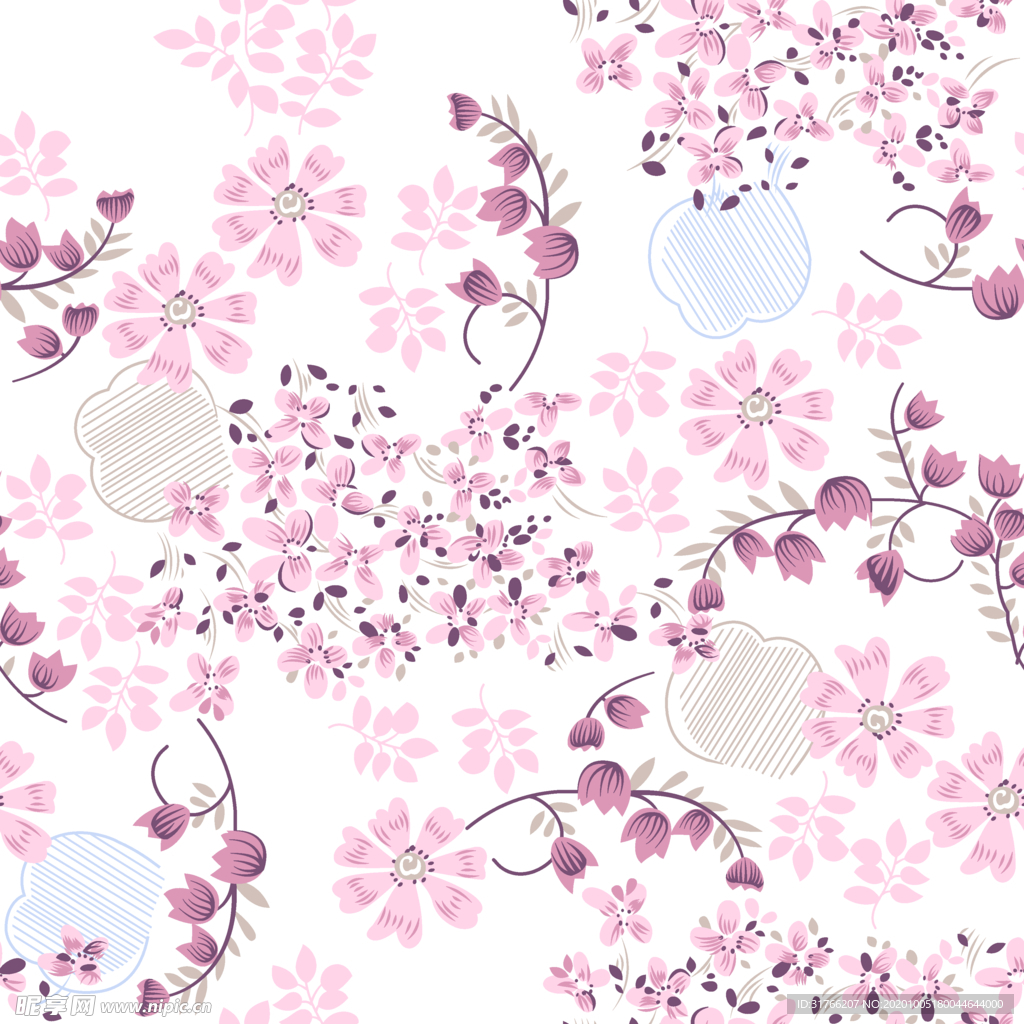 旗袍小碎花