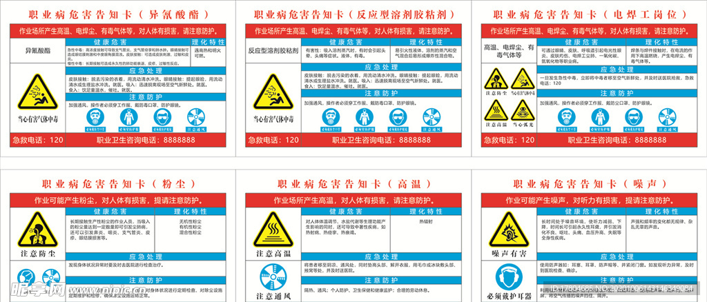 职业病危害告知反应型溶剂胶粘剂