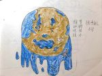 儿童画保护地球节约用水