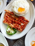 鸡排饭