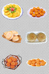 金黄色的南瓜饼
