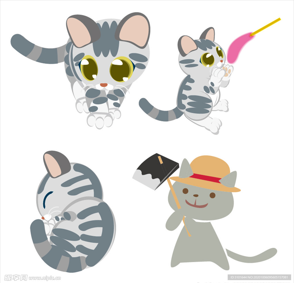 猫卡通