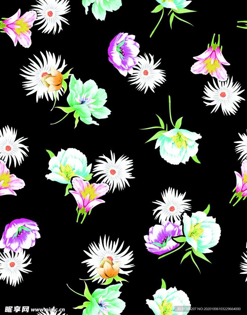 手绘花 小碎花