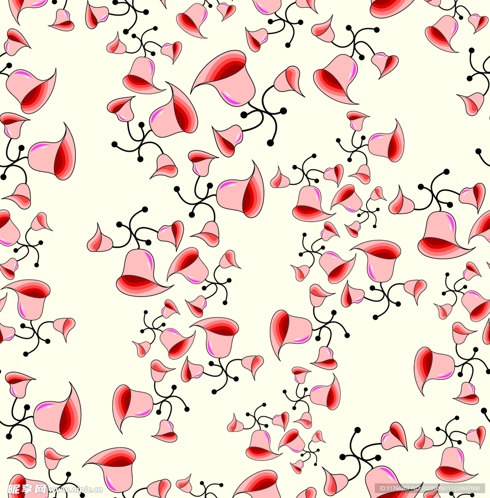 抽象花卉