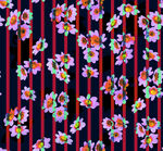 几何花卉背景