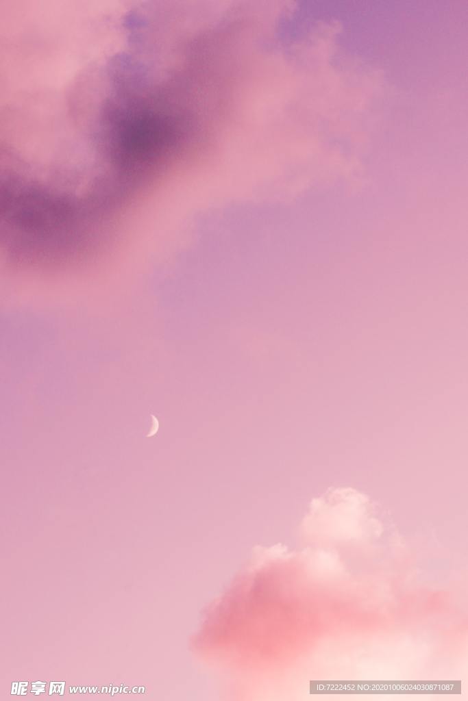 粉色天空