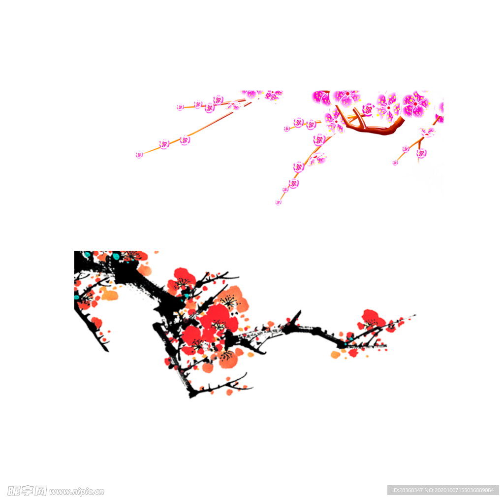 梅花国画