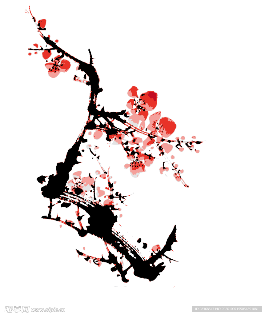 梅花国画