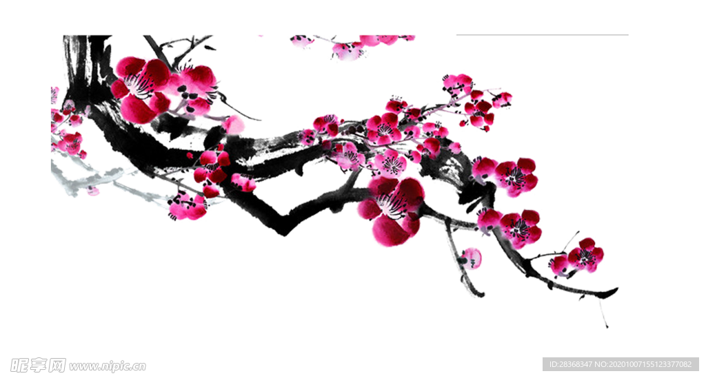 梅花国画
