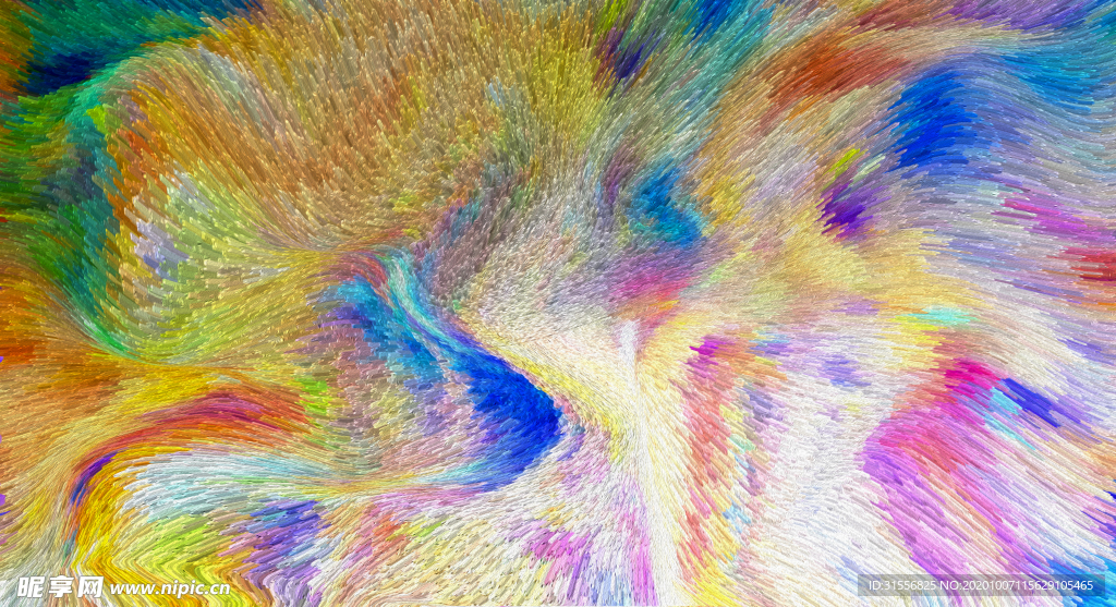 多彩挂画