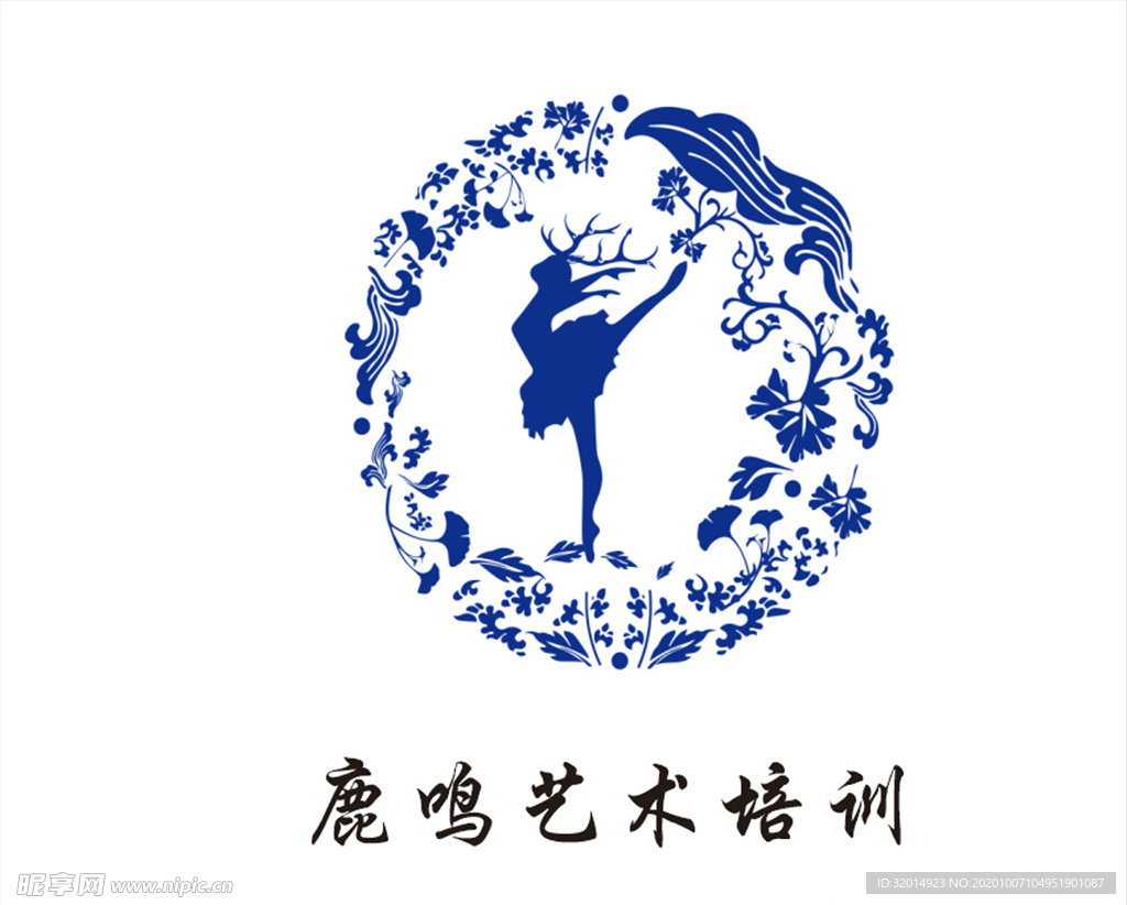 鹿鸣艺术培训logo