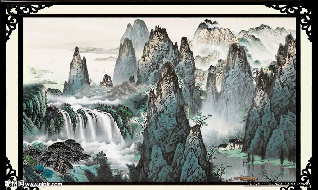 山水画
