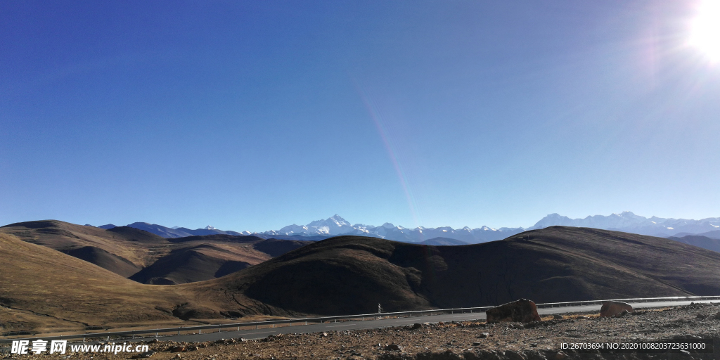 大山山脉公路风景