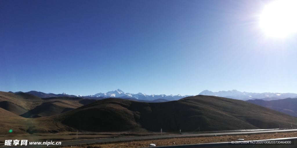 高原大山公路风景