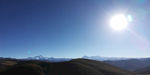 大山日落