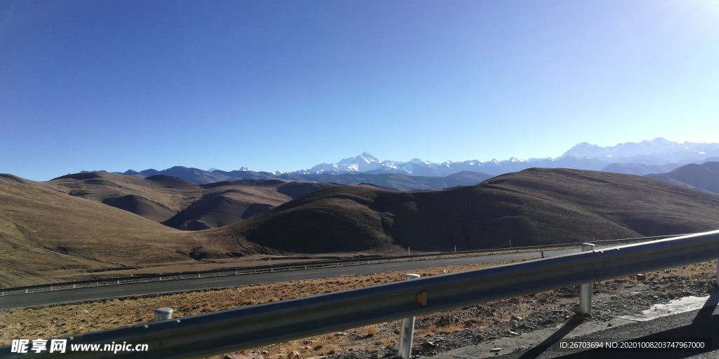 高原大山公路风光