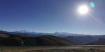 大山雪山日落