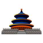 手绘古建筑