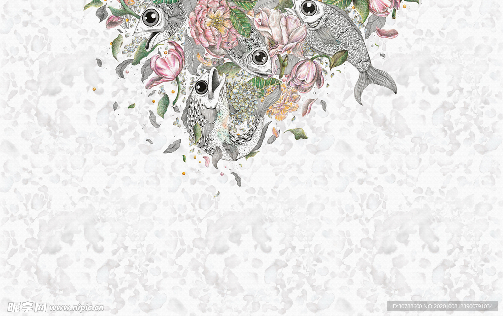 简约电视沙发背景墙装饰画