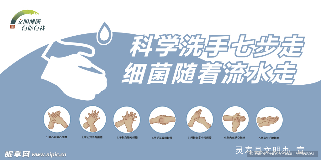 七步洗手法