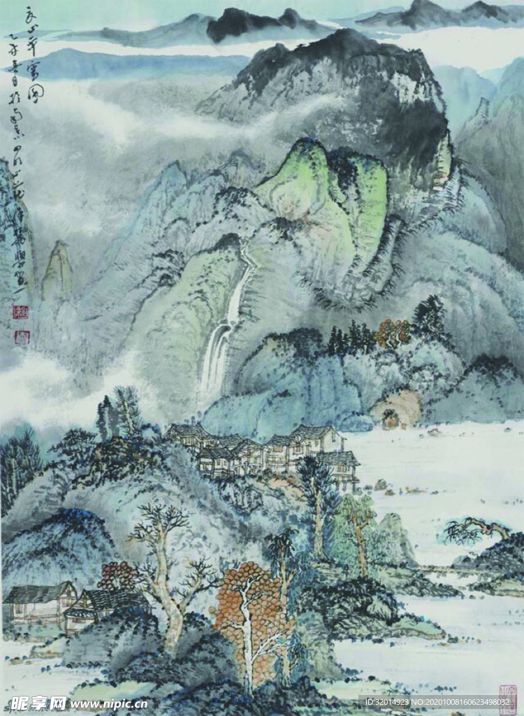 山水画