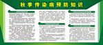 秋季传染病预防知识