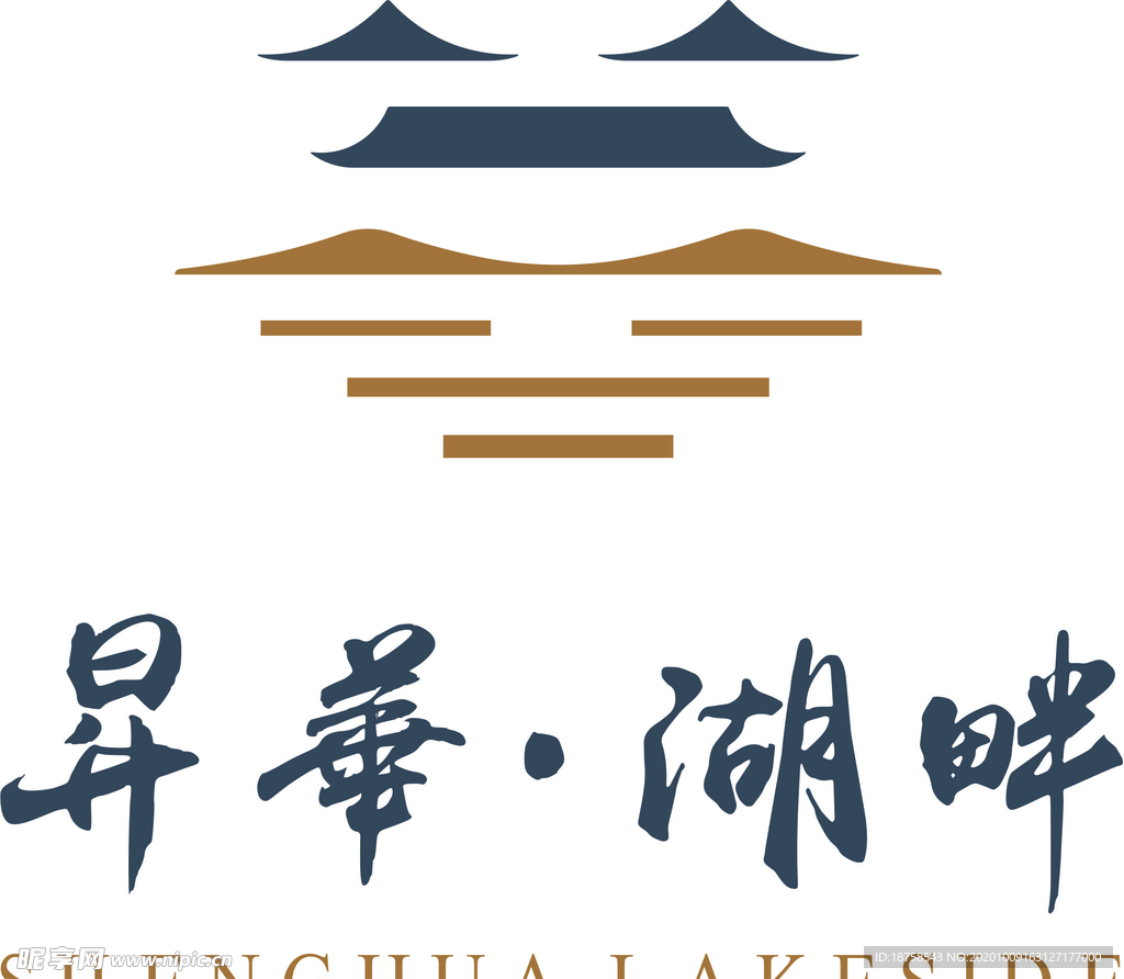 升华湖畔LOGO