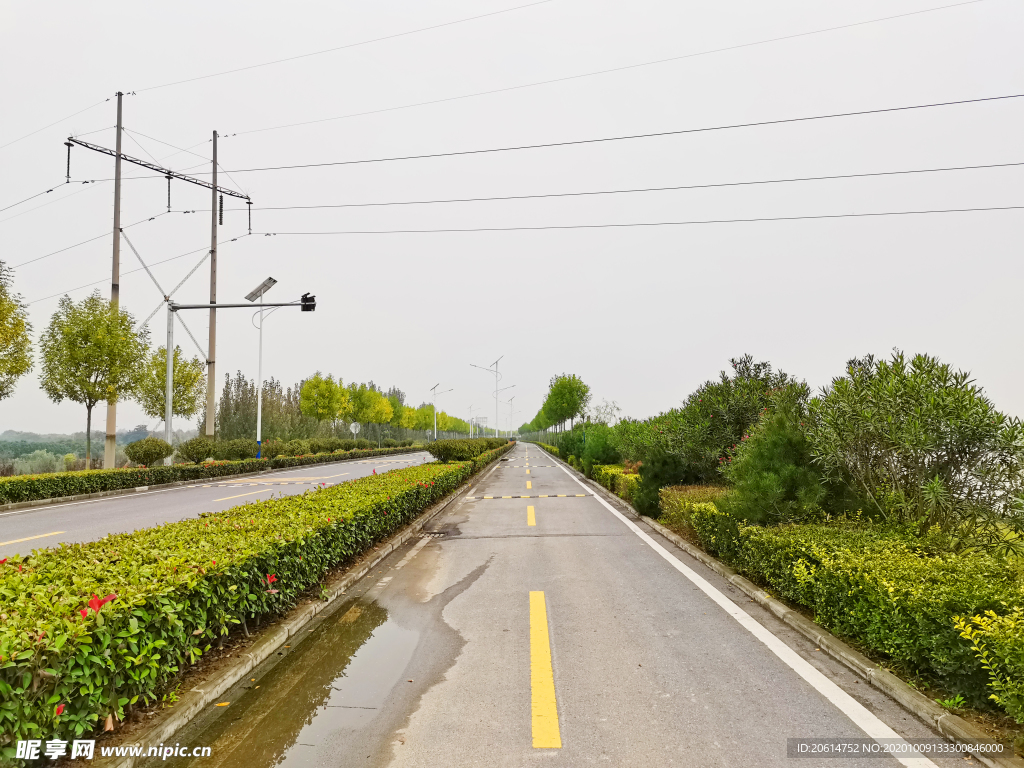 乡村道路美景