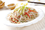 绿豆芽炒油面