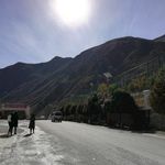 高山乡村公路风景