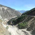 大山树林山谷风景