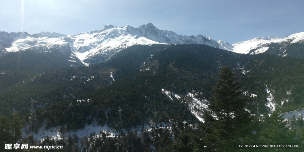 梅里雪山山峰