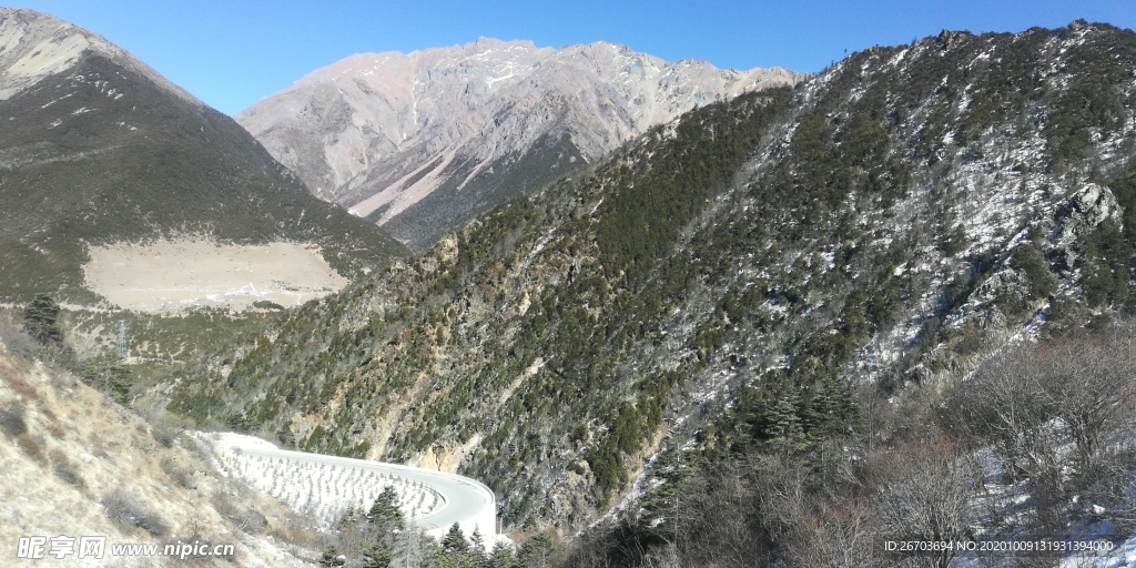 大山山谷风景