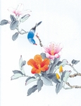国画花鸟图