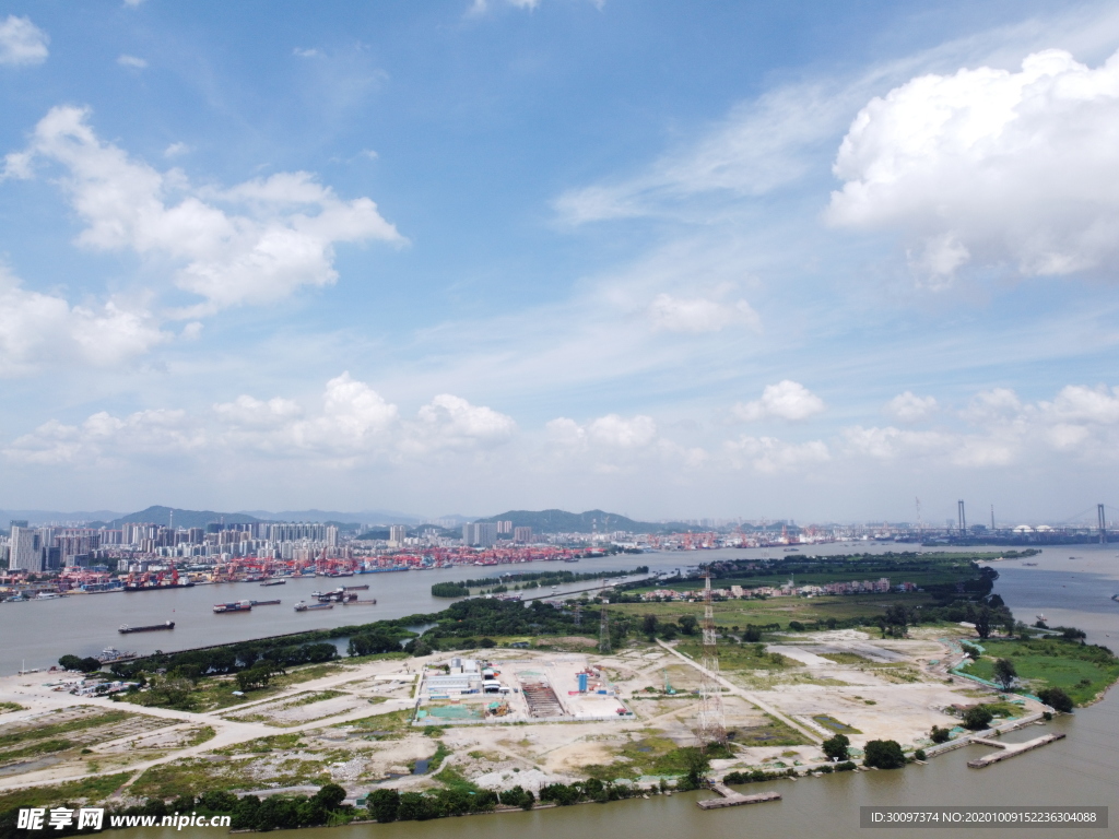 天空 河流