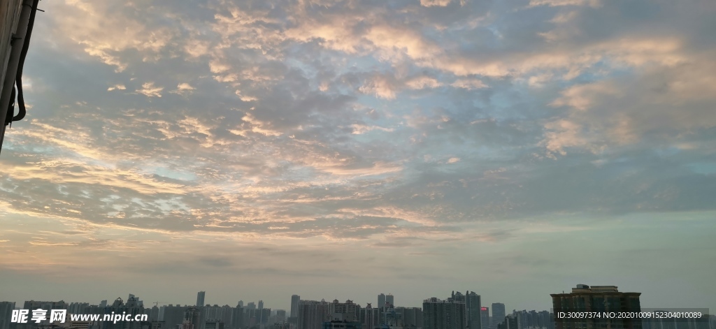 天空 夕阳