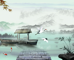 水墨画