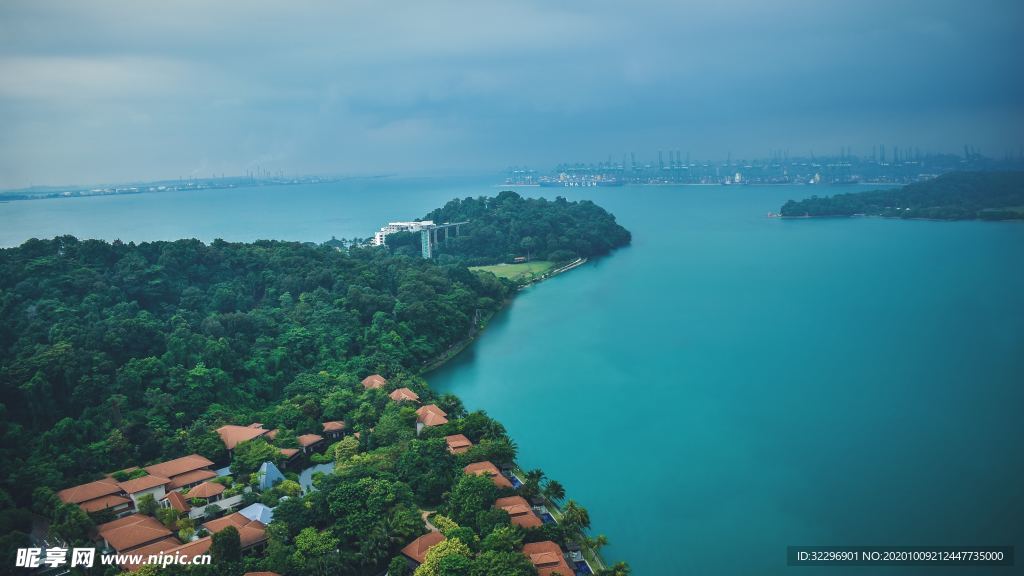 大海 蔚蓝的大海 大气 海洋