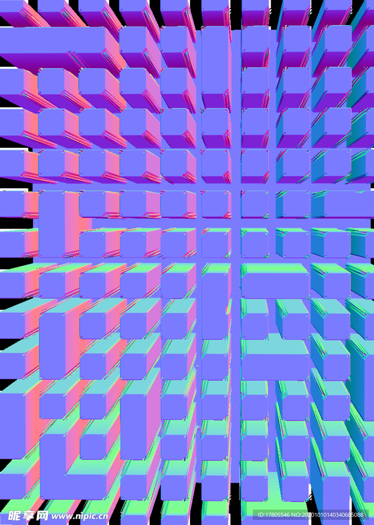 3d背景墙   立体空间素材