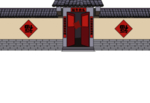 手绘古建筑
