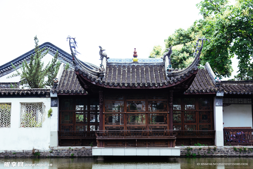 复古建筑地标旅游背景海报素材