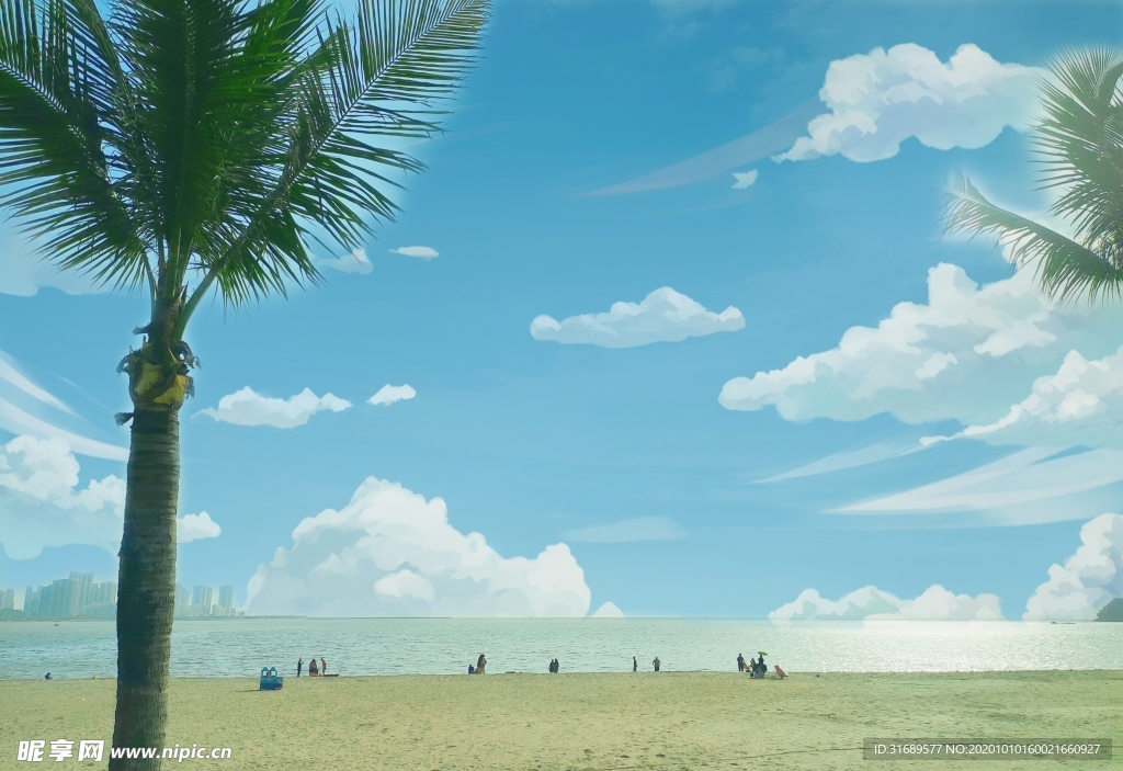 海边 沙滩