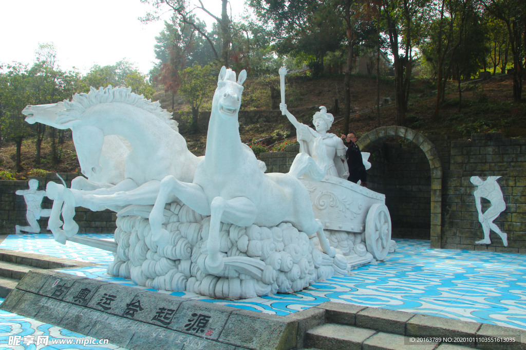 欧洲雕塑 太阳神
