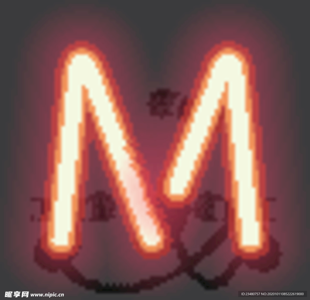 字母M