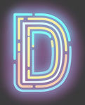 字母D