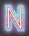 字母N