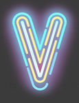 字母V